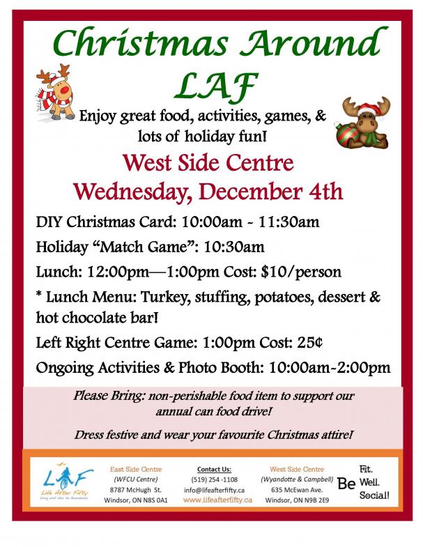 Christmas Around The West Side Centre 2019